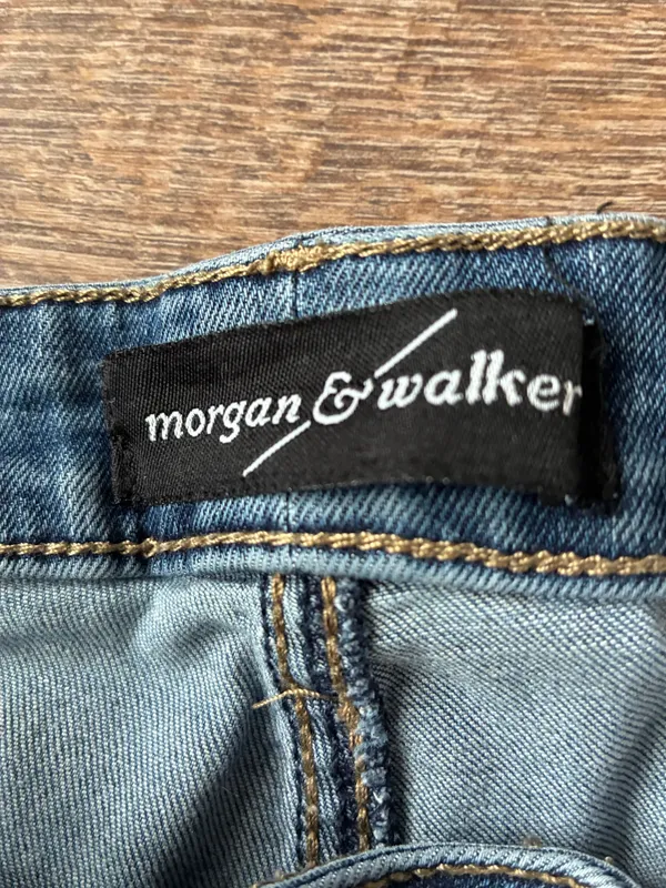 Morgan & Walker Denim Shorts Blue Size 24W - Image 3