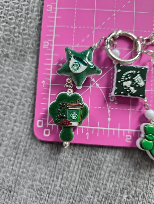 𝙎𝙤𝙡𝙙! 𝘿𝙤 𝙣𝙤𝙩 𝙗𝙪𝙮 𝙥𝙡𝙚𝙖𝙨𝙚!  Snoopy Starbucks Bag Charm Keychain - Image 13
