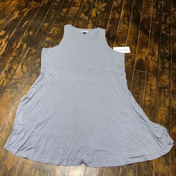 Athleta Santorini Thera loungewear weekender 2x gray dress - Image 2