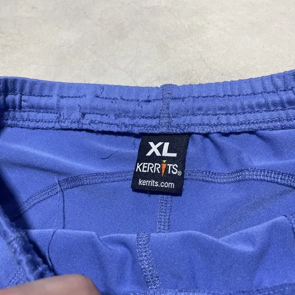 KERRITS Performance Knee Patch Riding Tight Pocket Blue Girls Youth XL - Image 3