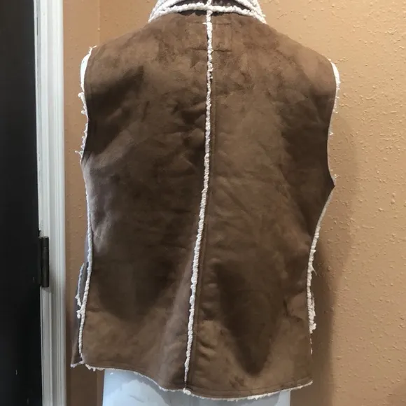 Sanctuary draped Sherpa vest - Image 5
