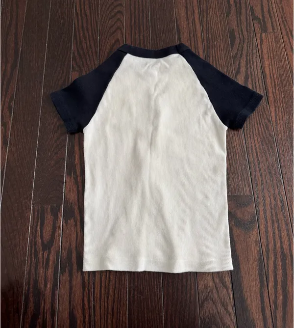 John Galt Baseball Crop Top - Image 2