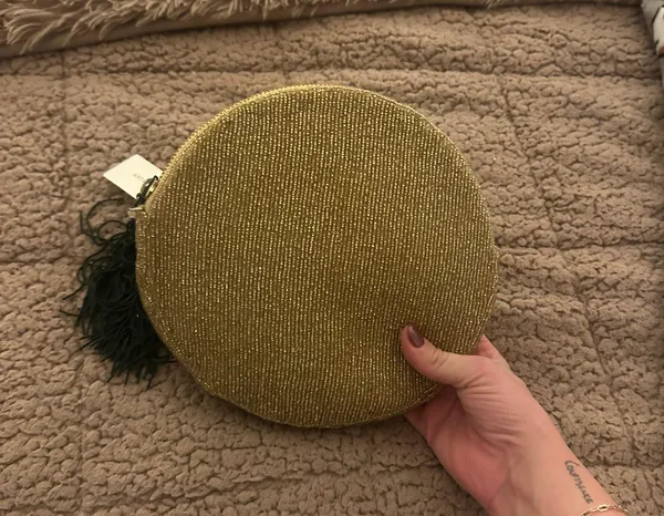 Anthropologie Round Initial L Purse - Image 2