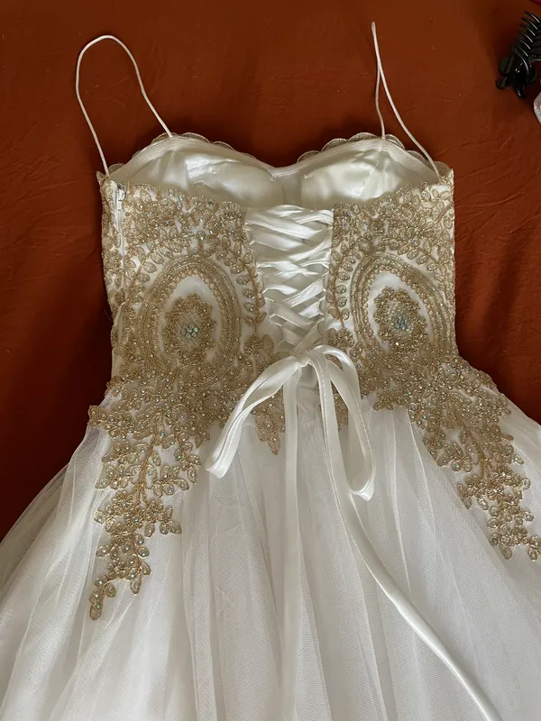 Ball Gown White Size 2 - Image 5