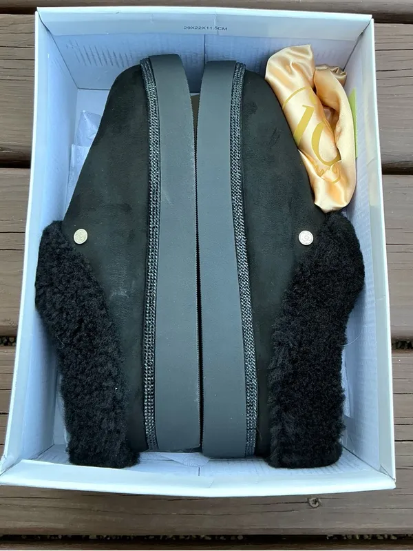 FootJoy Sherpa lining outdoor slippers on platforms 🌟🌟 - Image 4