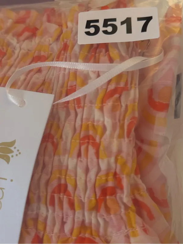 J. Marie Summer Skort‎ Orange Size M - Image 6