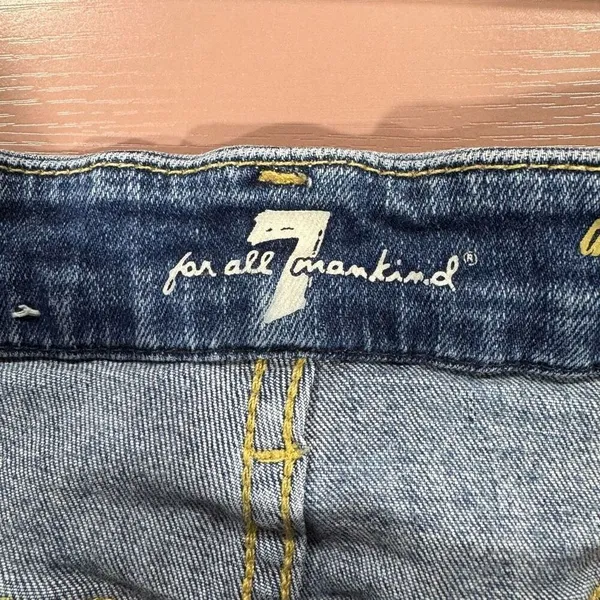 7 for all mankind the high waist ankle skinny jeans size 26 - Image 8