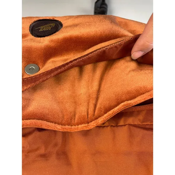 Nike Sportswear Futura 365 Crossbody Bag Burnt Orange Velvet Velour Sporty Purse - Image 5