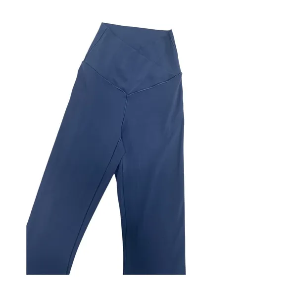 Offline By Aerie Real Me Flare Pants Womens X Small Blue High Rise Yoga Athletic - Image 5