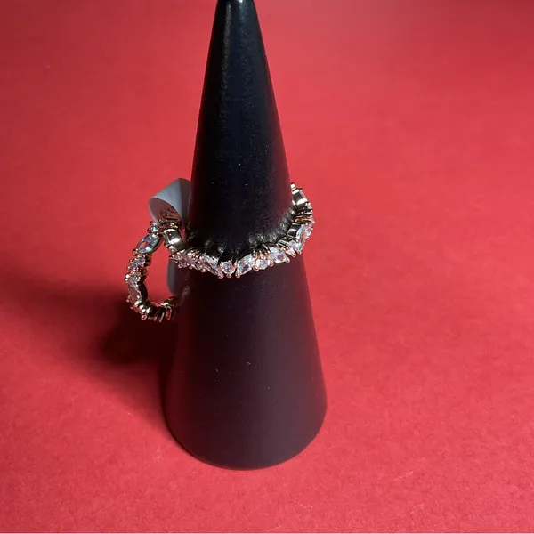 Bomb Party RG51414 “She Loves The Delicate” Cubic Zirconia RoseGold Sz7 Ring NWT - Image 3
