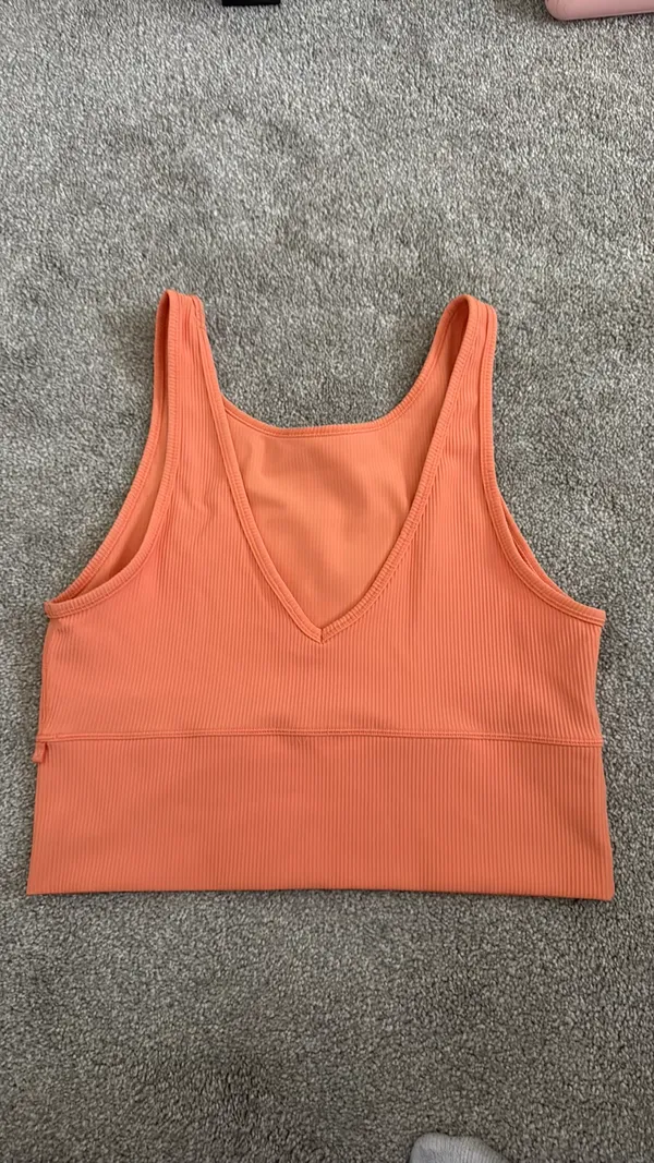 Orange Lululemon Tank - Image 2