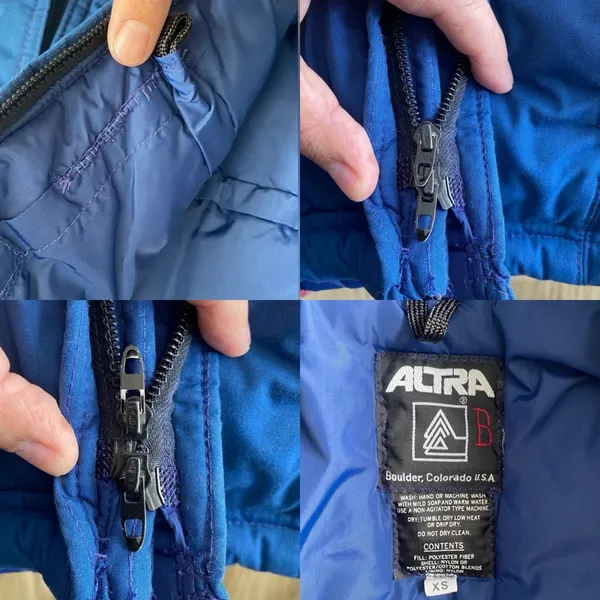 ALTRA Thick Blue Women’s Jacket Size‎ Xs - Image 9