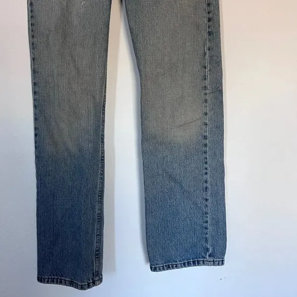 LEVI’S‎ SIGNATURE 100% Cotton Slim Straight Jeans size 16 - Image 4