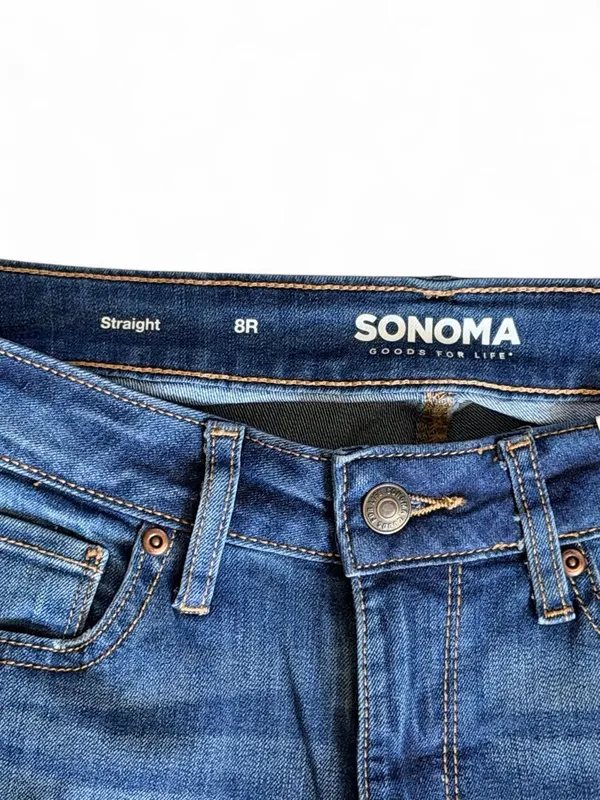 Sonoma NWT Straight Leg Jeans | Size 8R - Image 5