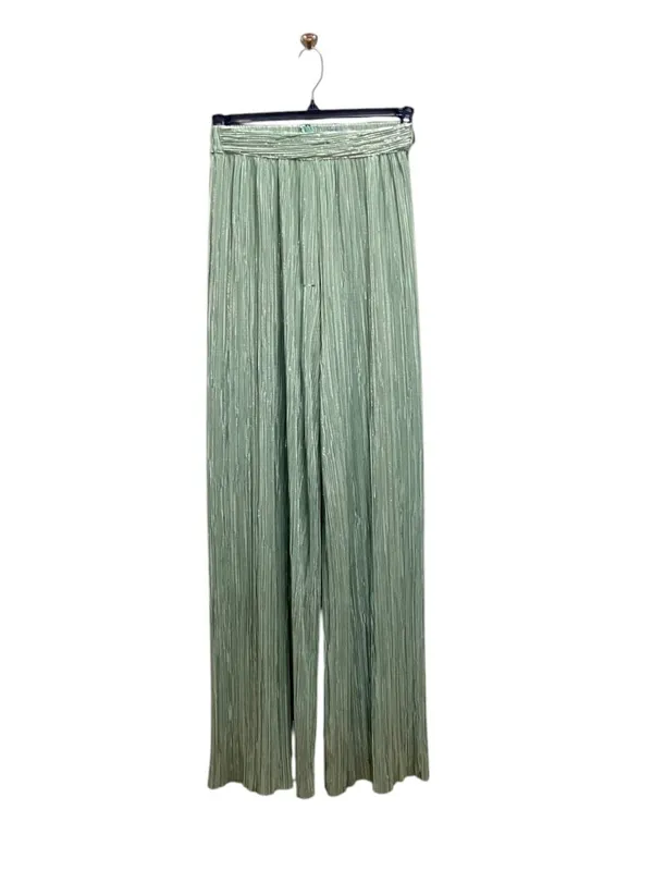 Revolve Sabina Musayev Pleated Ross Pants Mint Green Size XS Disco Rave Festival - Image 2
