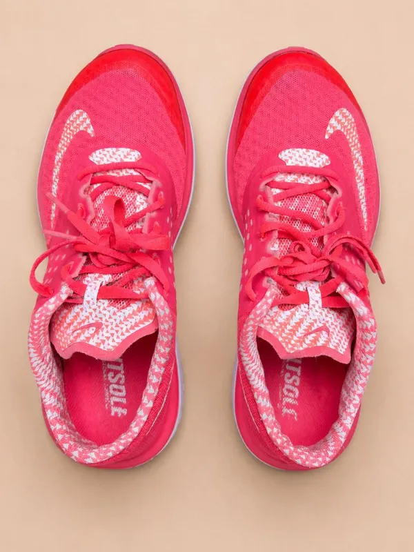 Nike FS Lite Run 2 Premium Women's Running Shoes Pink Athletic Sneakers Size 7 - Image 3
