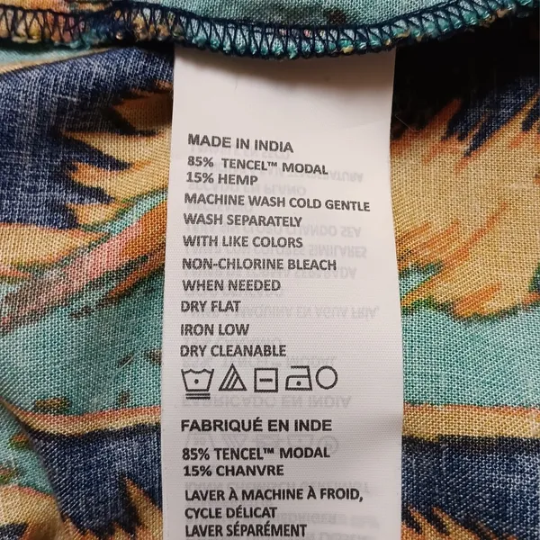 Prana Epicanopy Dress in Tropic Panama Palms Halter Size SMALL NEW - Image 13