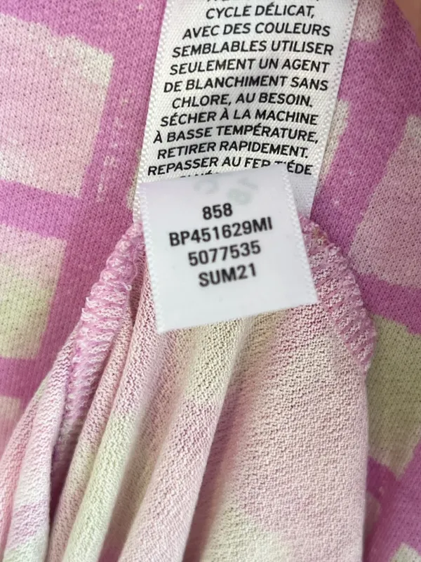 Nordstrom BP retro grid dress spring summer pastel feminine cottagecore coquette - Image 6