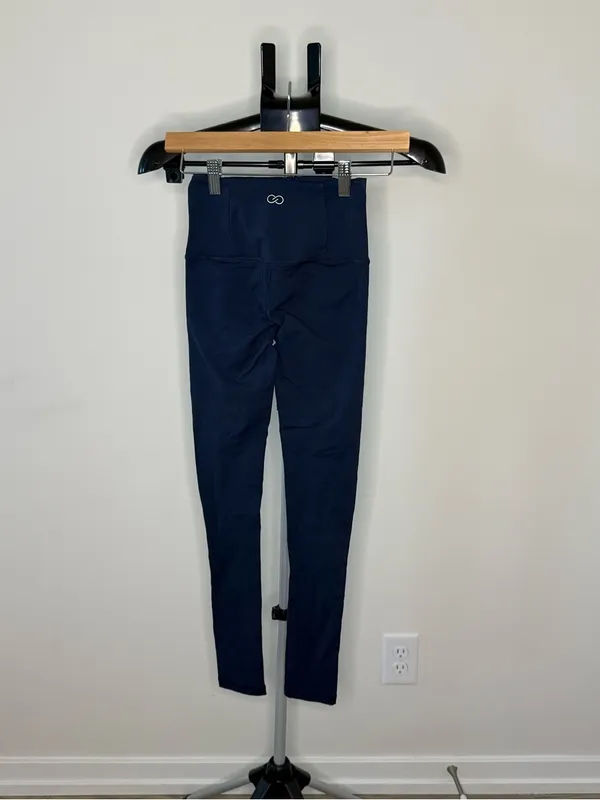 CALIA by Carrie Underwood Navy High Rise Leggings XXS Hidden Pocket Yoga - Image 4