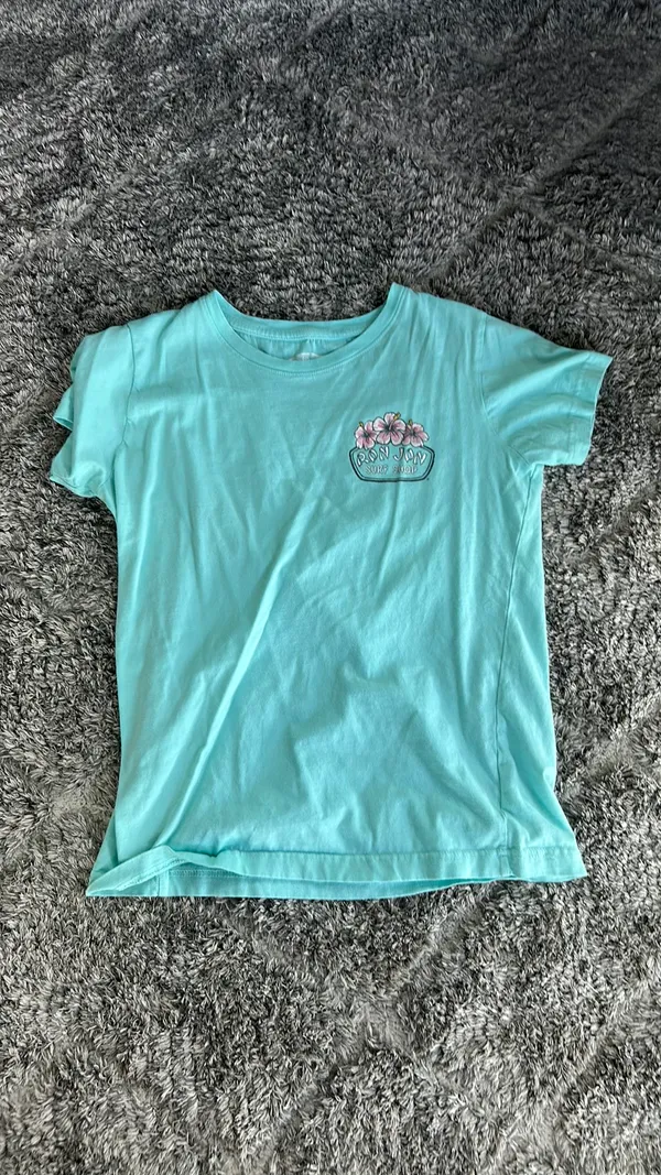 teal Ron Jon cotton T-Shirt  - Image 3