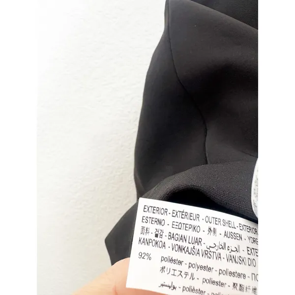 Zara Woman FW25 Black Short Pleated Pocket Dress 8839/777 Medium Chic Preppy - Image 7
