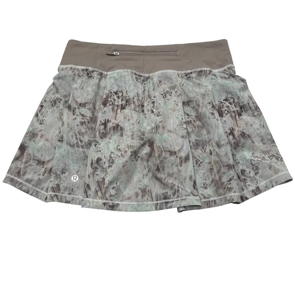Lululemon Speed‎ Up Short Skirt Tie Dye Print Athletic Skirt Women's Size 4 - Image 5