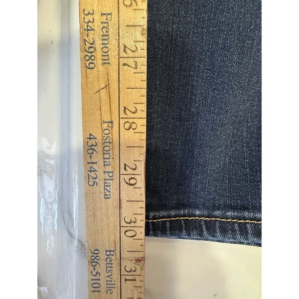 American Eagle Skinny Jeans Women’s 10 Long Blue Super Stretch Denim MidRise - Image 6