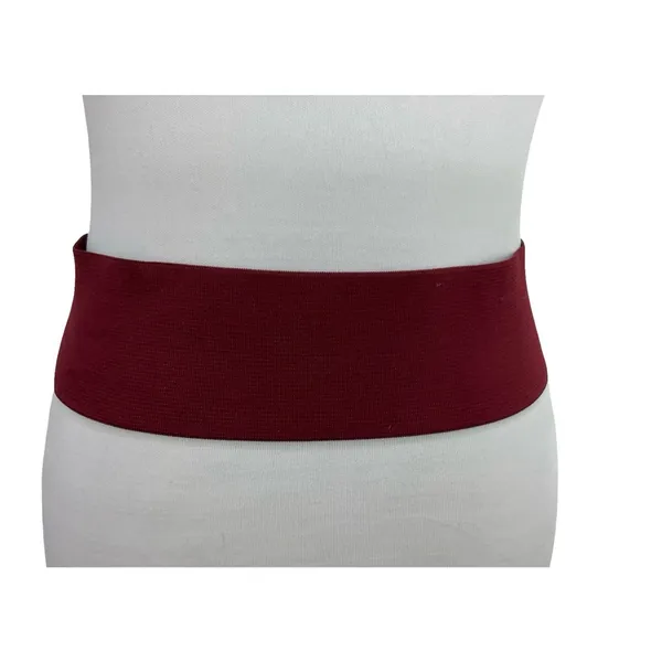 Stretch Belt with Hearts Red/Gold Size One Size - Image 2