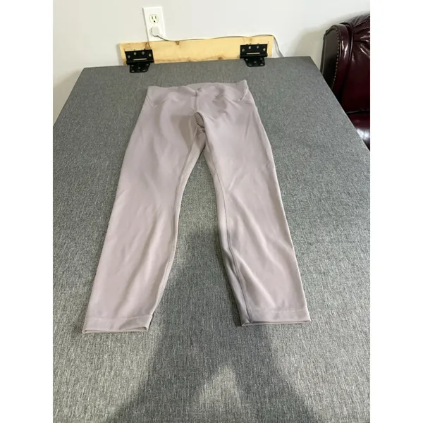 Lululemon Athletica Women's Ankle Yoga Leggings Lavender Solid Stretch Sz 10 - Image 2