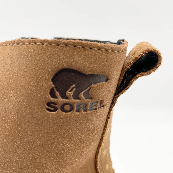 Sorel Emelie‎ Combat Boot Womens 5 Waterproof Suede Gold Stars Boho Fairy Grunge - Image 7