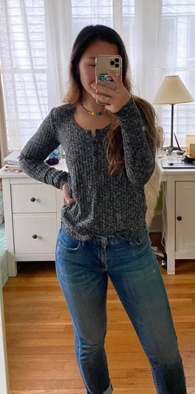 Abercrombie Knit Henley - Image 2