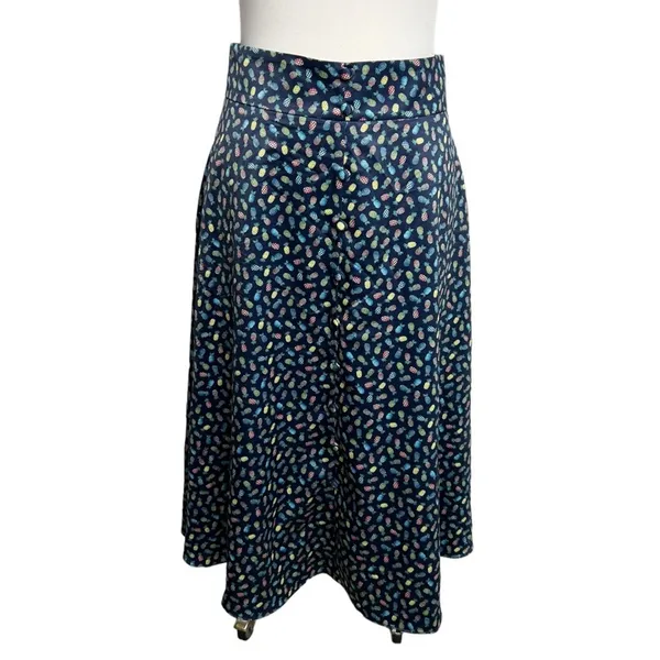 NWT Anthropologie‎ Hutch Pineapple Printed Midi Skirt Sz 6 - Image 4