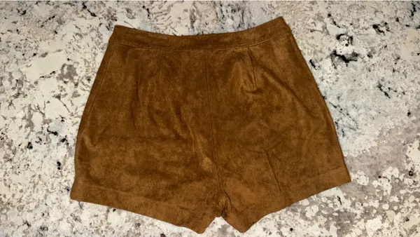 Abercrombie Suede Shorts - Image 3
