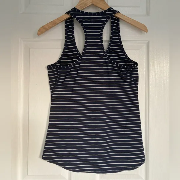 Athleta navy striped tank - Image 3