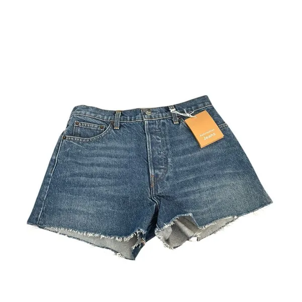 Reformation Dixie High rise Jean Shorts Iskar Wash NWT 28 - Image 3