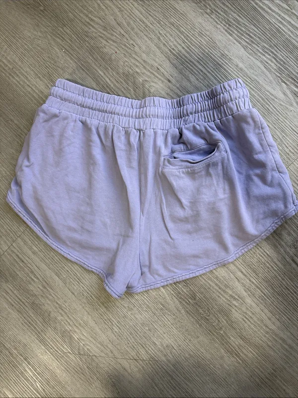 Anthropologie Daily Practice for love casual lavender shorts - Image 2