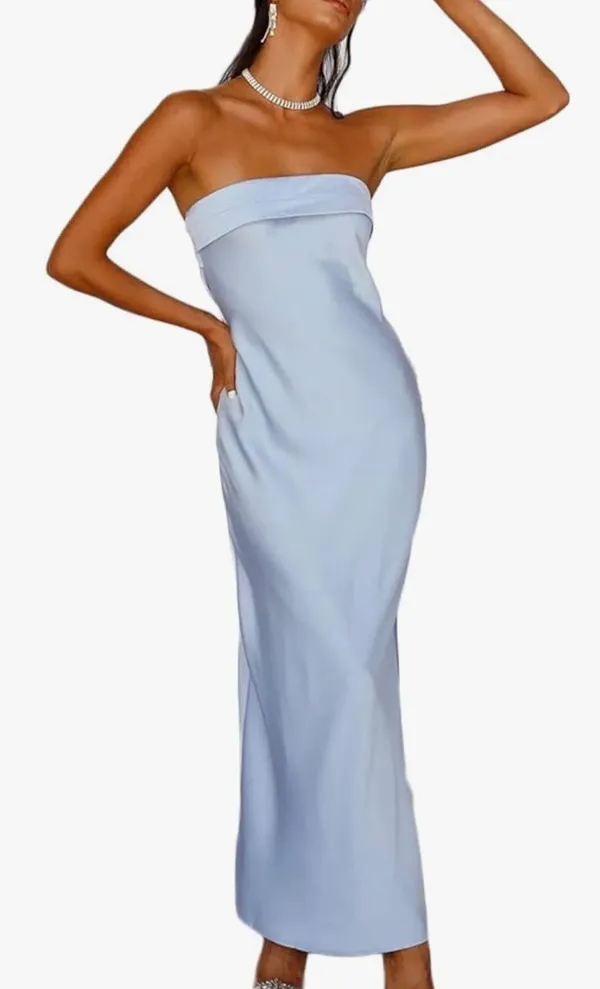 Amazon Strapless Maxi Dress - Image 4