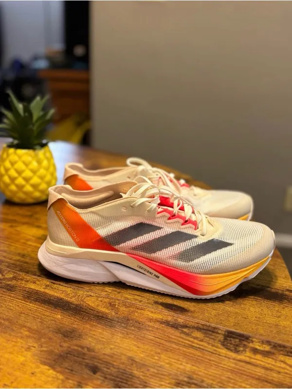 Neutral and Orange Gradient Women’s Running Shoes Size 8.5 - Image 3