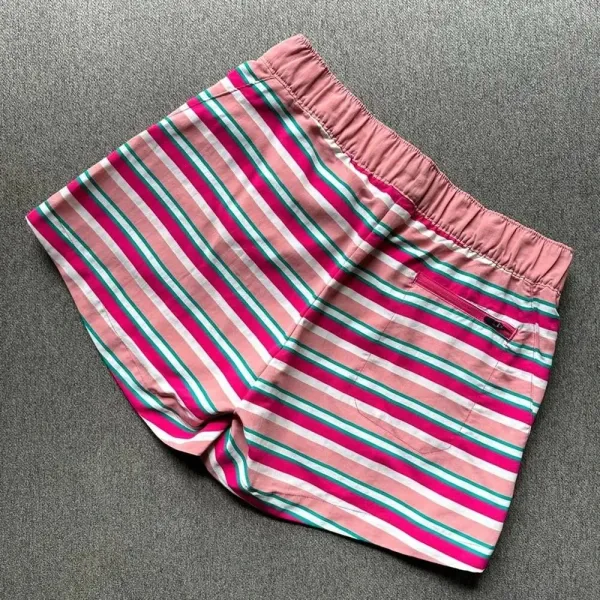 The North Face Class V Mini Striped Active Shorts Medium - Image 2