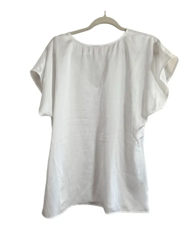 Show Me Your Mumu Pink Label on White Fabric - Image 8