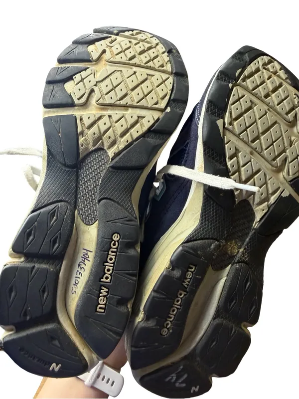 🤍 New Balance 990v3 Made in USA Navy‎ Blue Running Shoes Women’s 8B 🤍 - Image 7