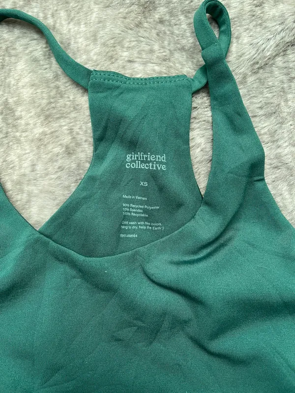 Girlfriend Collective Cleo halter bra - Image 4
