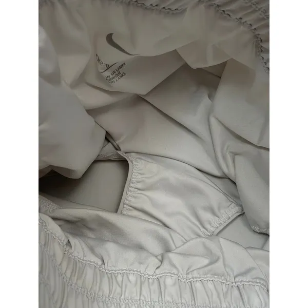Nike Dri Fit Running Shorts‎ Women Large White Athletic Gym Lightweight - Image 7