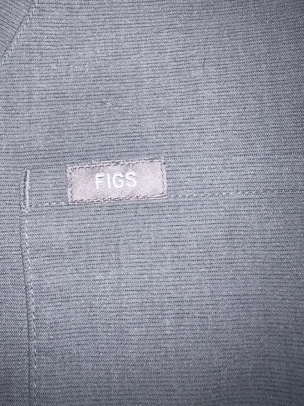 FIGS Scrub Top Grey - Image 2