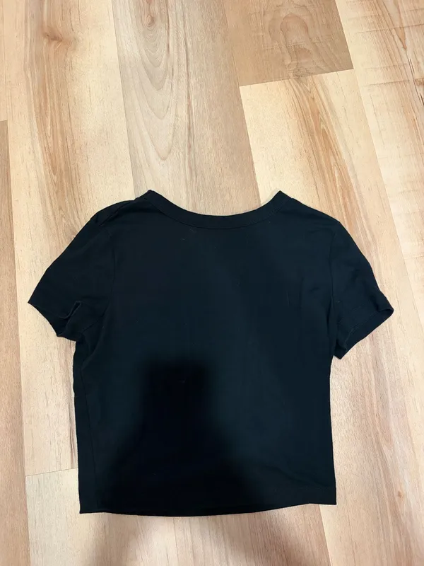 Wild fable baby tee black - Image 2