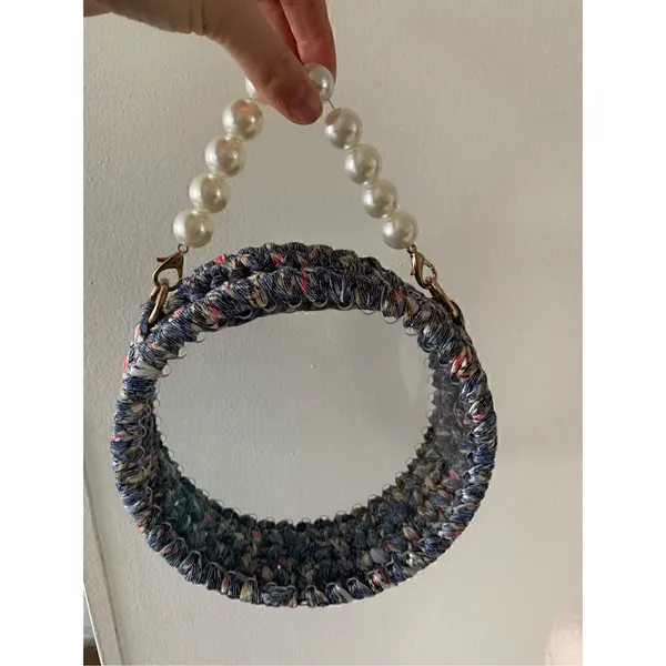 Retro clutch clear crossbody purse - Image 6