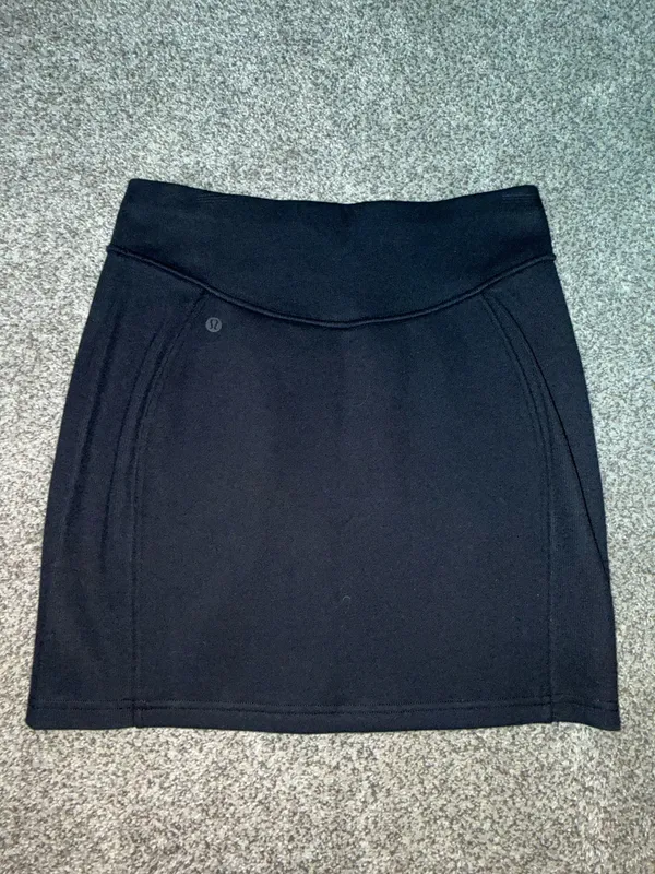 lululemon Scuba High-Rise Mini Skirt in Black - Image 4