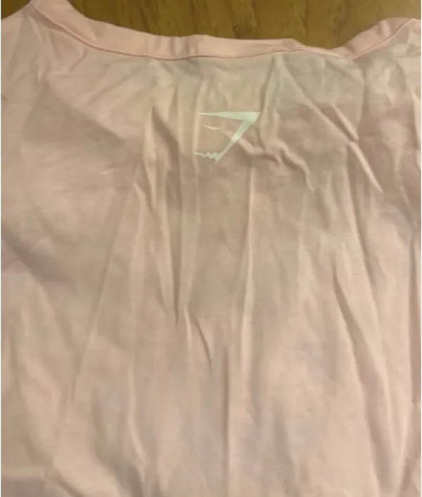 New Gymshark ITS GIVING GYM BABY T-SHIRT Pink Women’s Size Large - Image 5