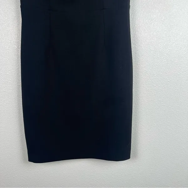 Betsey Johnson scuba Sheath Crepe‎ Dress Cross Back Sz 8 - Image 6