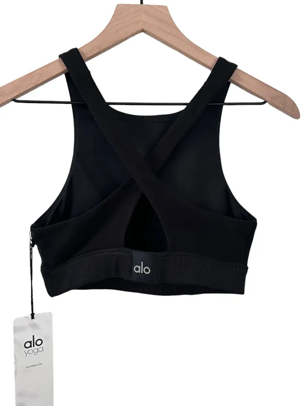 Alo Alosoft Iconic 90's Bra - Black XS NWT ( SOLD OUT) - Image 5
